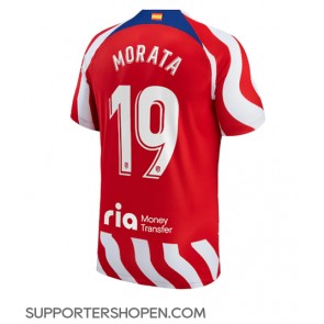 Atletico Madrid Alvaro Morata #19 Hemma Matchtröja 2022-23 Kortärmad
